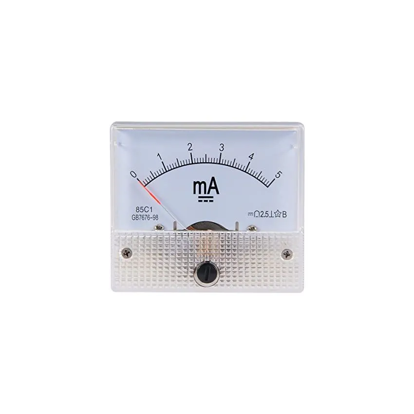 85C1/5MA,Analog Ammeter,Easy Installation