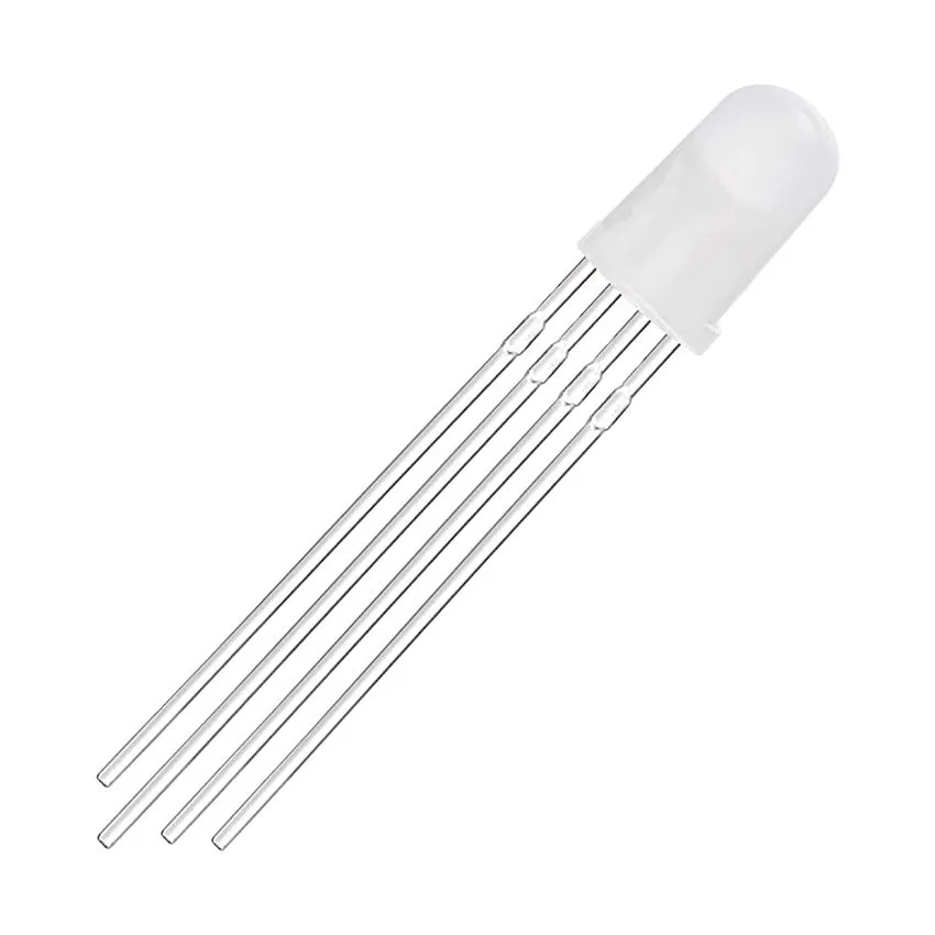RGB LED,Common Anode,Tri-Color,5mm 