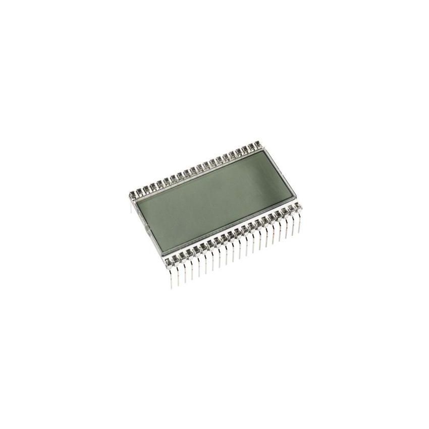 185-0171 PRO 7-Segment LCD Display Black on Grey 1 Row by 4 Characters Transflective