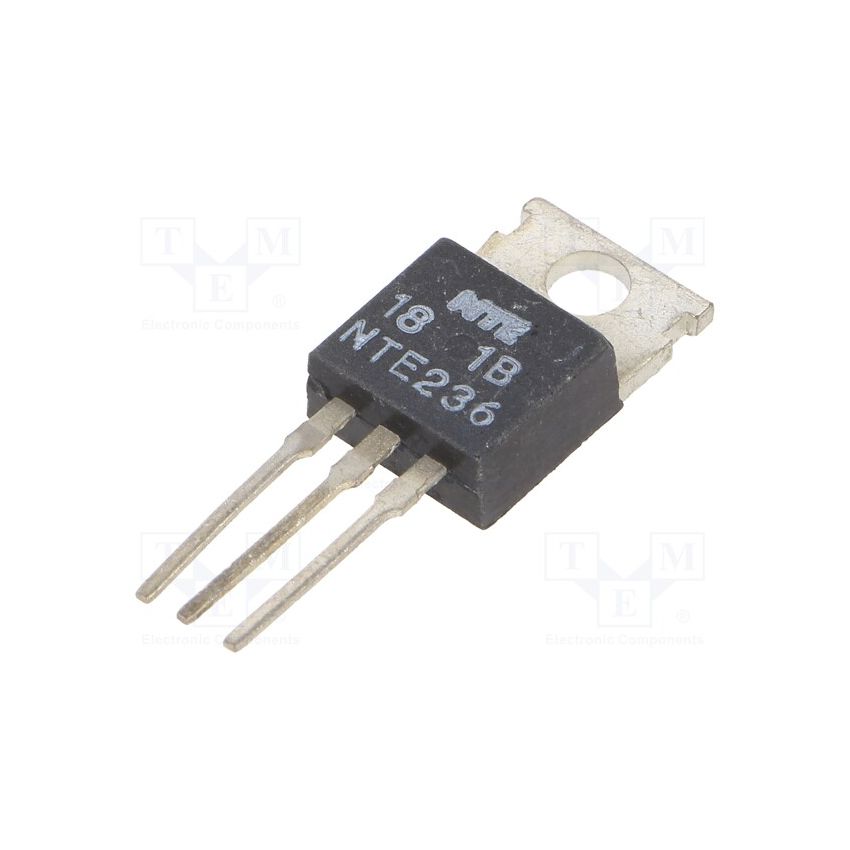 NTE236, Silicon NPN Transistor, Final RF Power Output, 16W, 27MHz