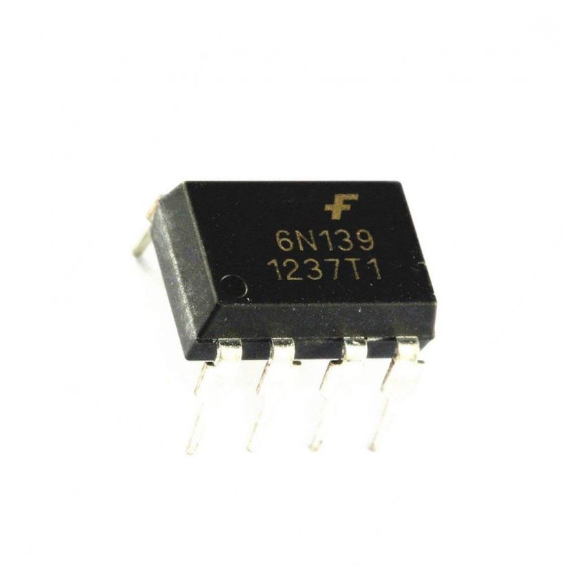 6N139,High Gain Optocoupler,3750 Vrms,DIP-8