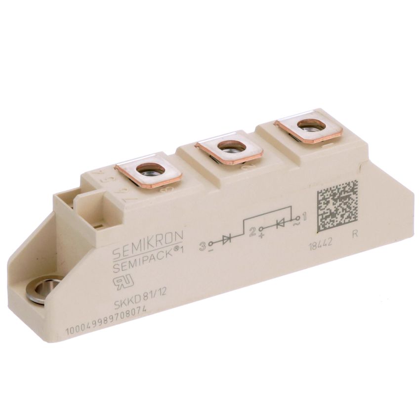 SKKD 81/12,Thyristor Bridge Rectifier Module, 12V,
