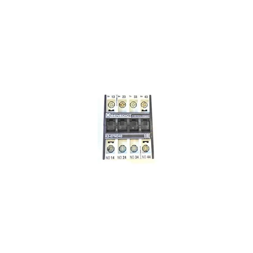 K3-07ND40 ,110 Contactor Relay – 4NO, 110V AC Coil, 10A