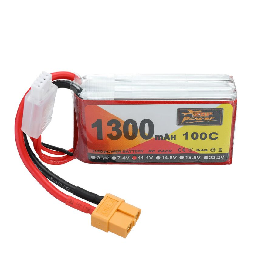 4s Li-Po Battery 100C, 1300mAh, 14.8V