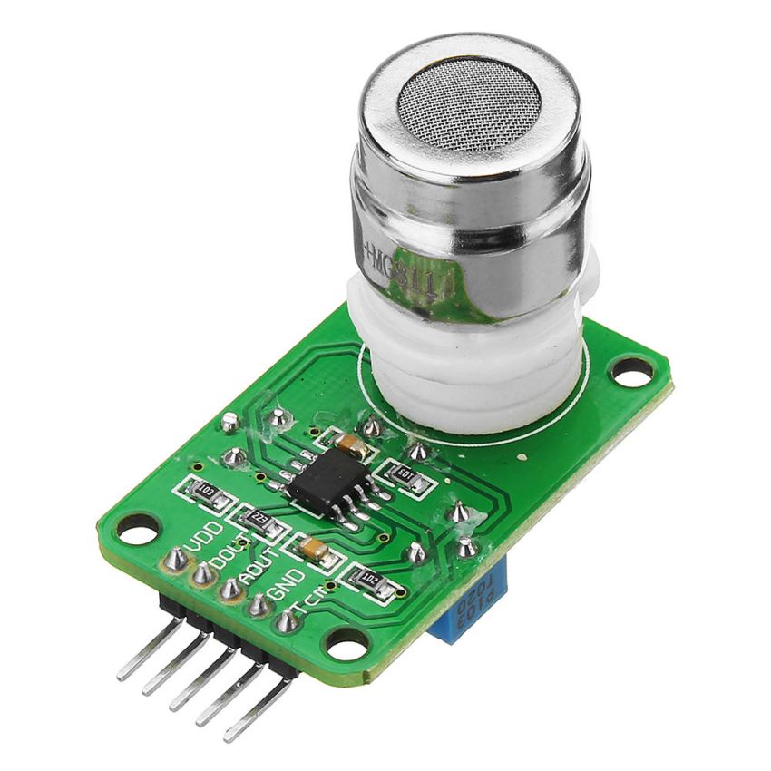 MG811 CO2 Sensor Module - High Sensitivity, Analog Output for CO2 Detection
