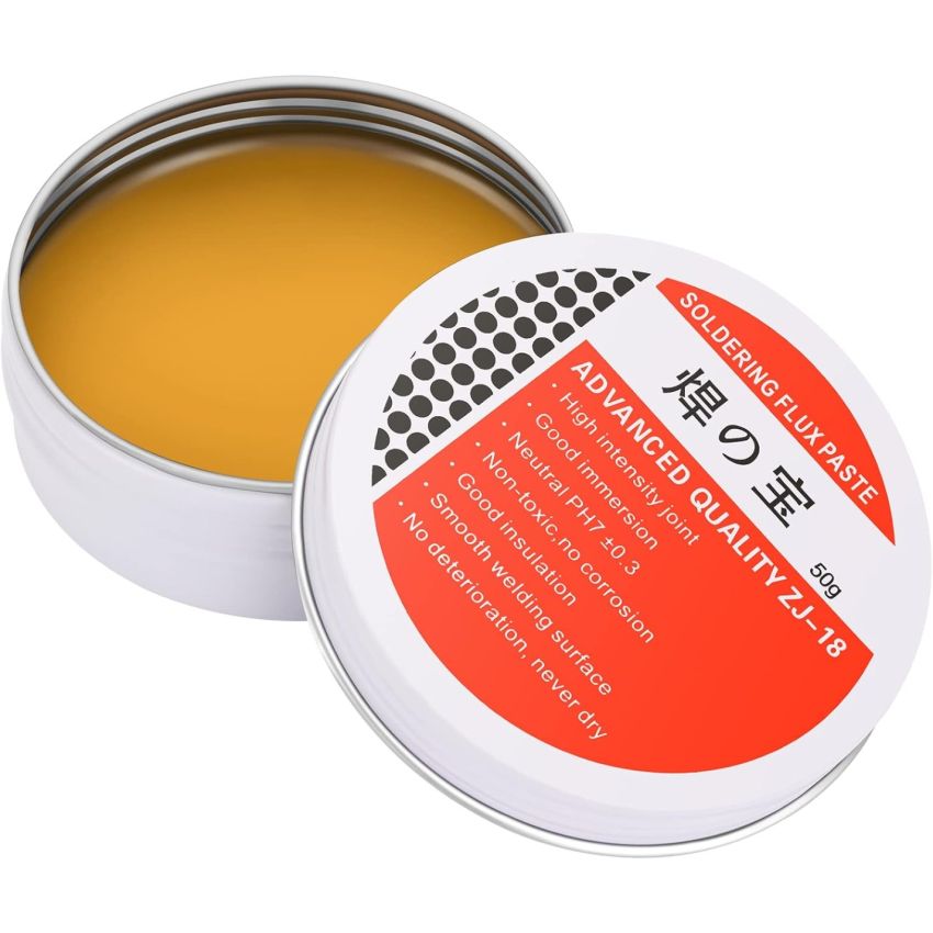 ZJ-18 ,Soldering Paste 50g – Lead-Free, Neutral pH, High-Quality Jointing