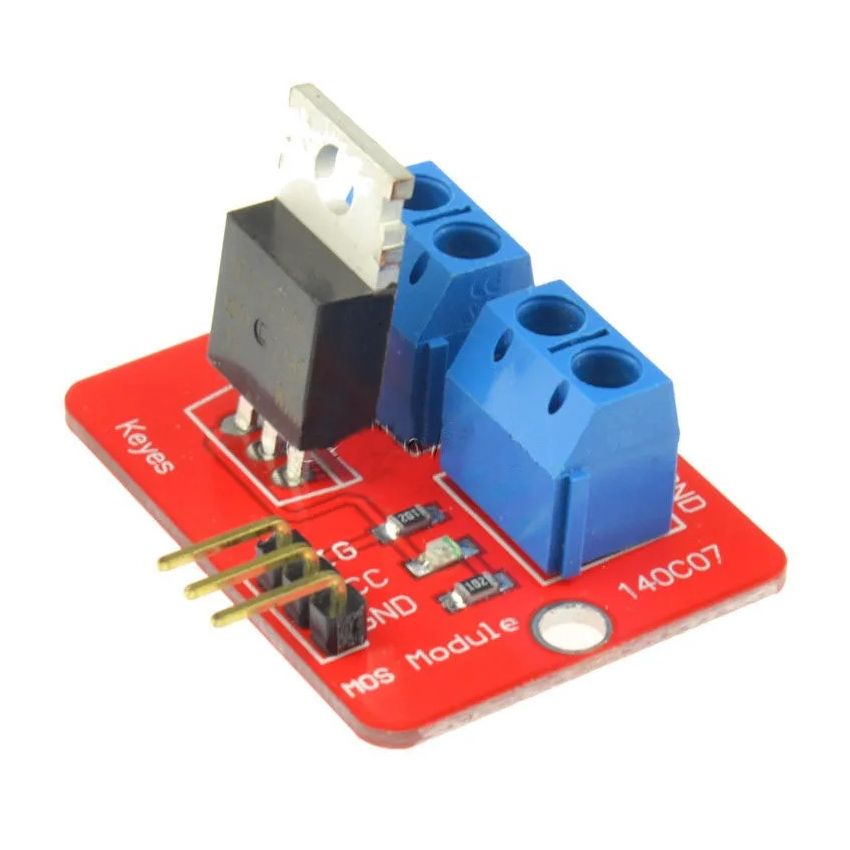 IRF520 MOSFET Driver Module, Arduino-Compatible DC Load Control Board