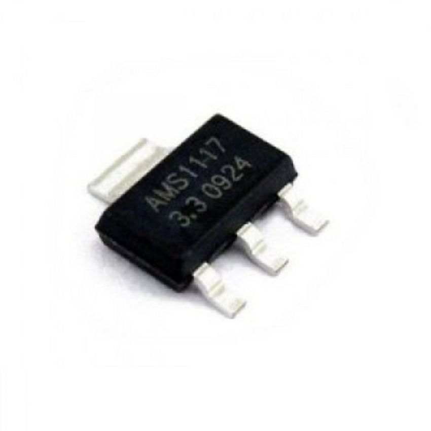 AMS1117,Low Dropout Voltage Regulator,SOT-223,1A,3.3V