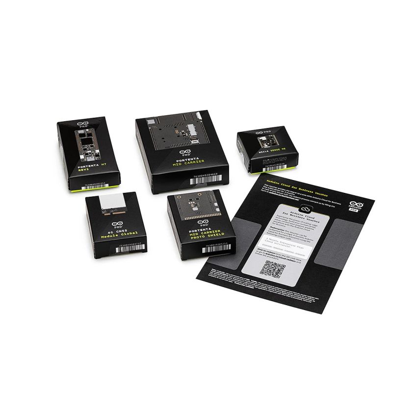 AKX00073 - Arduino Portenta Proto Kit ME, Dual-Core Cortex-M7/M4, LTE Cat.4 & GNSS