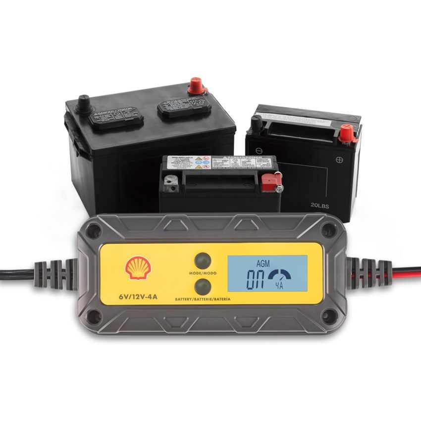 SBC400 Battery Charger, Smart Charger, 6V/12V Output, 4A Max Current