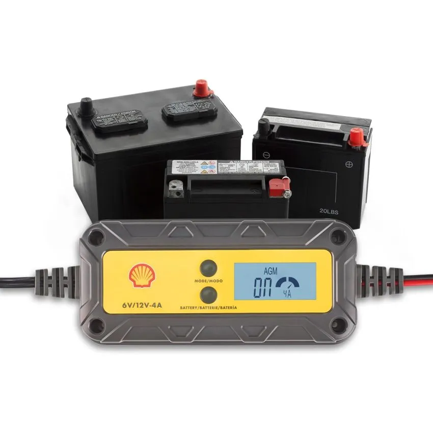 SBC400 Battery Charger, Smart Charger, 6V/12V Output, 4A Max Current