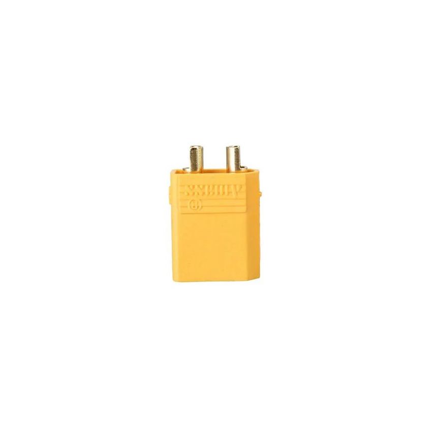 XT30 Male Connector, 2-Pin DC Plug, 15A Rated Current