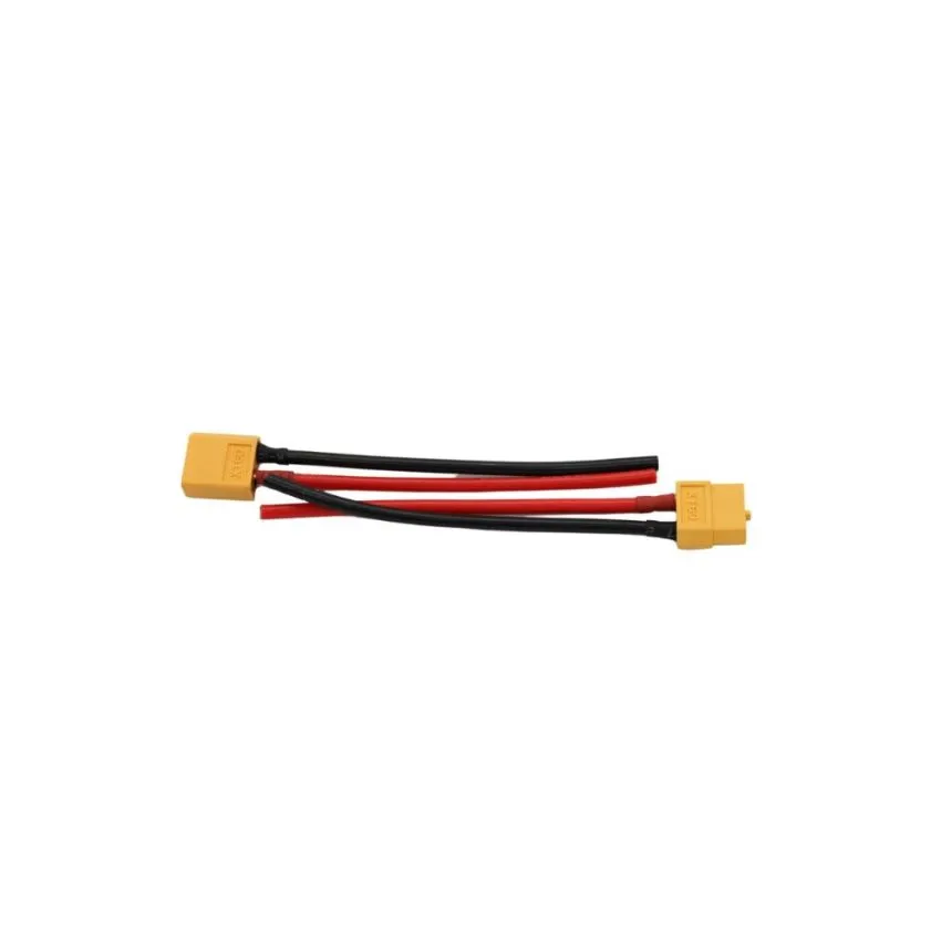 XT60 Connector Cable Set -Male/Female -For RC Models and Electronics, Pre-soldered and Insulated