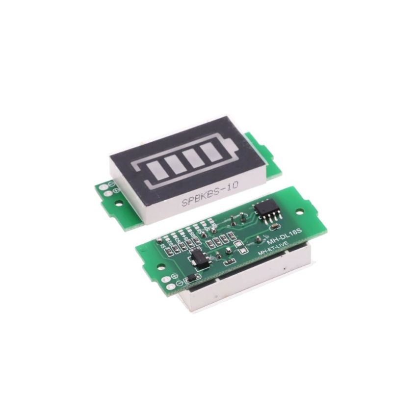 1S Single 3.7V Lithium Battery Capacity Indicator, 4.2V
