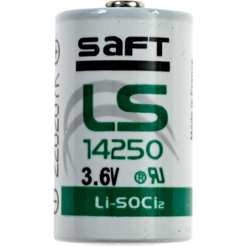 LS14250 3.6V Lithium Battery, 1/2AA Size, 1.2Ah Capacity
