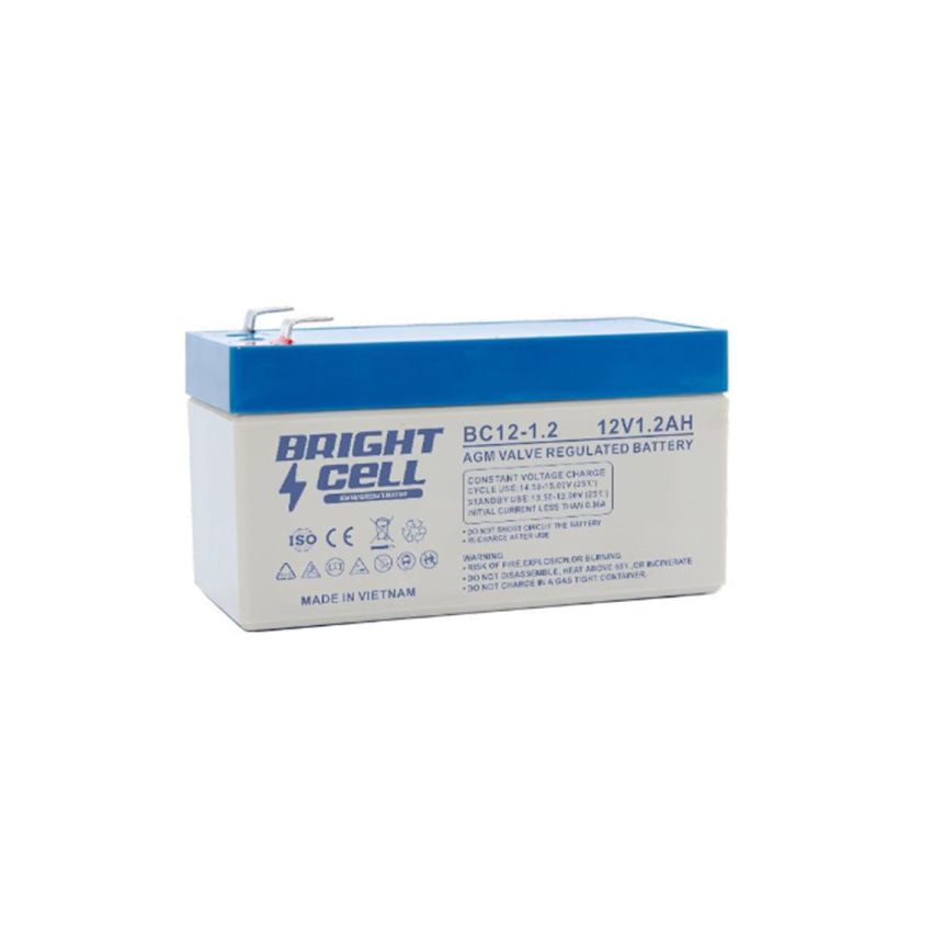 Bright Cell BC12‑1.2 12V 1.2Ah SLA (Sealed Lead Acid) Rechargeable Battery