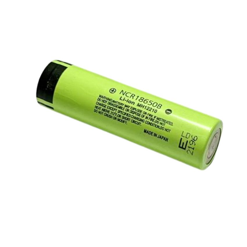 NCR18650B ,Li-ion Panasonic Battery ,3.7V ,3400mAh - High-Capacity Rechargeable Cell