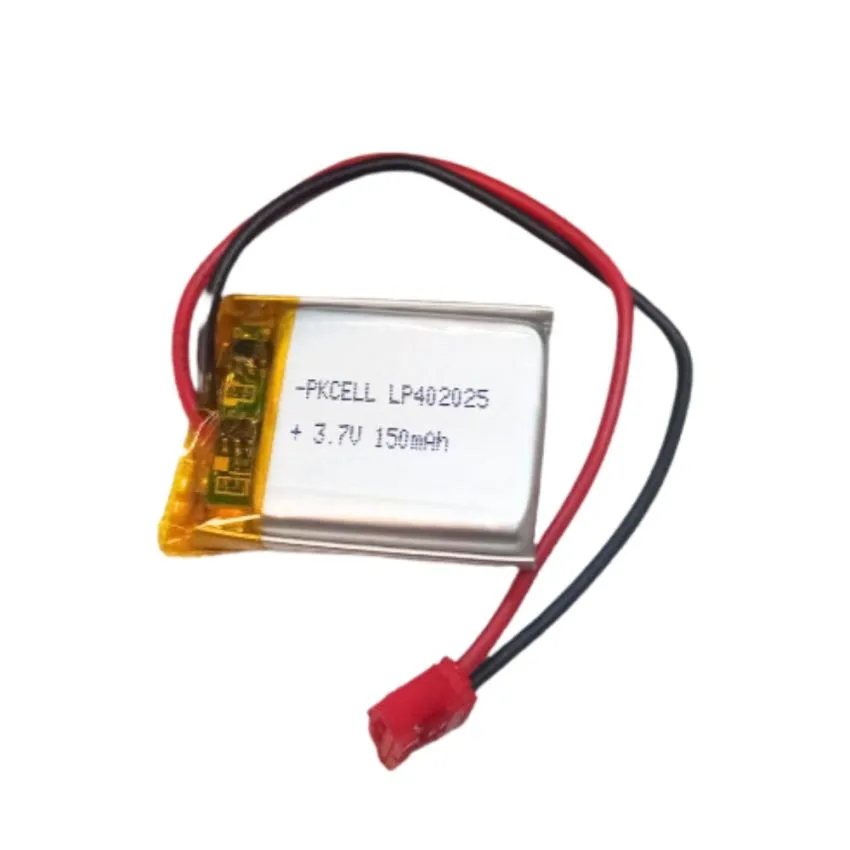 LP402025, Li-Polymer Rechargeable Battery - 3.7V 150mAh
