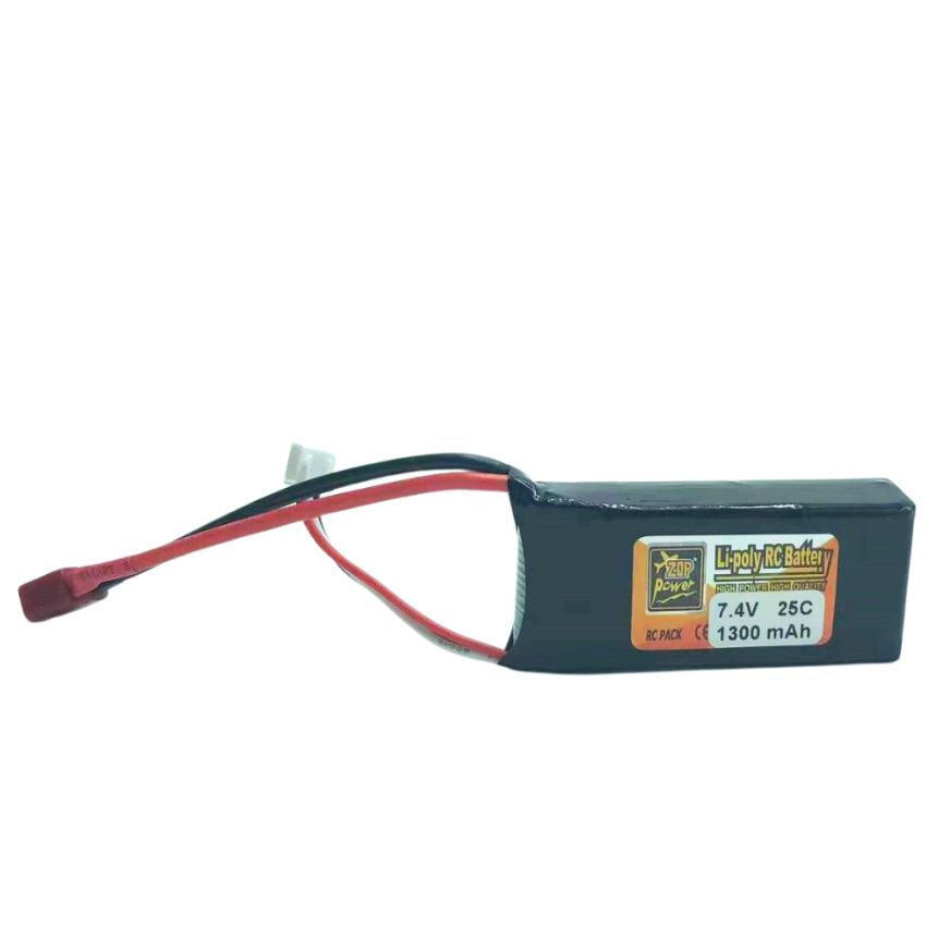 2s Li-Po Battery 25C, 1300mAh, 7.4V