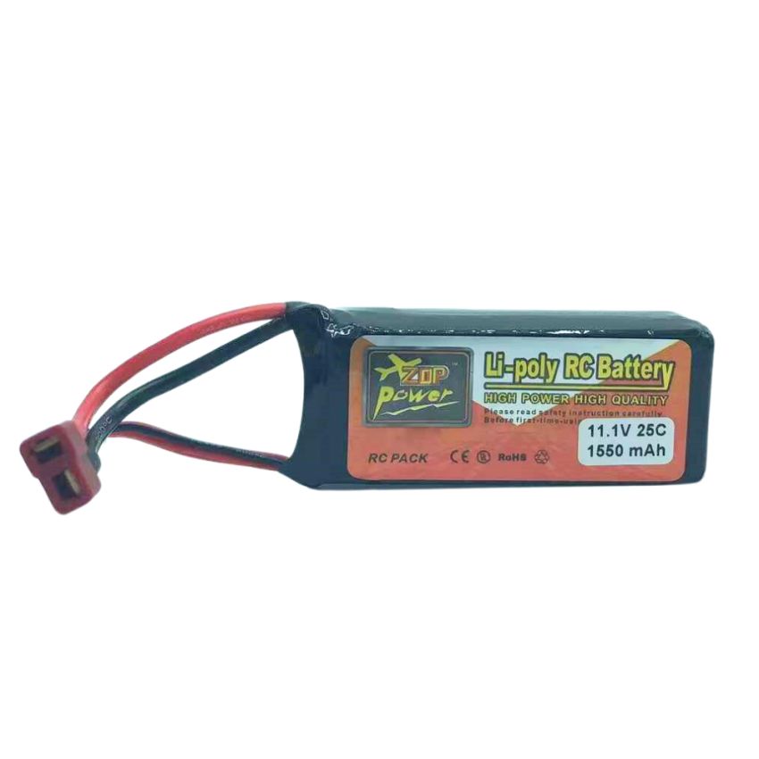 3s Li-Po Battery 25C, 1550mAh, 11.1V