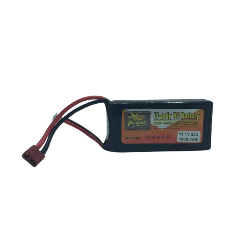 3s Li-Po Battery 25C, 1800mAh, 11.1V