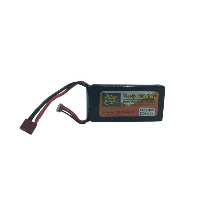 3s Li-Po Battery 45C, 2200mAh, 11.1V