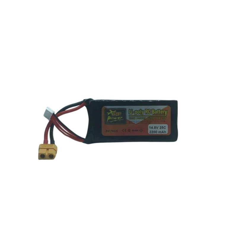 Zop Power 14.8V, 2200mAh, 25C Li-Po Battery