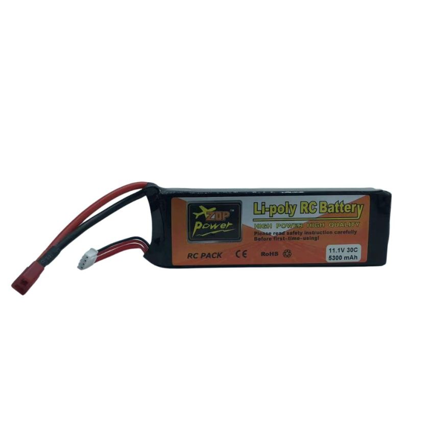3s Li-Po Battery 30C, 5300mAh, 11.1V