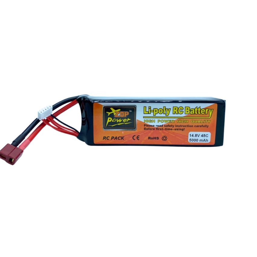 4s Li-Po Battery 45C, 5000mAh, 14.8V