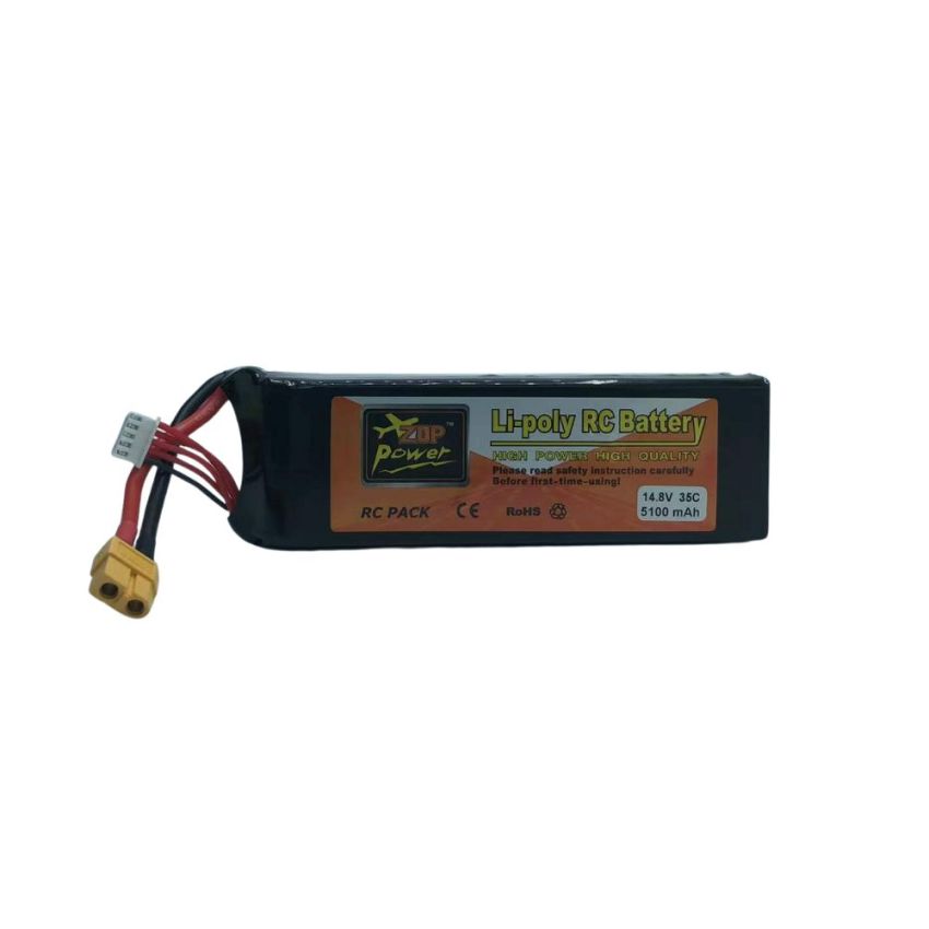 4s Li-Po Battery 35C, 5100mAh, 14.8V