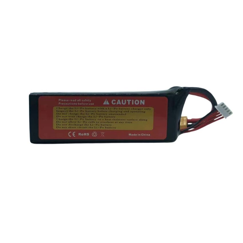 4s Li-Po Battery  45C, 3700mAh, 14.8V