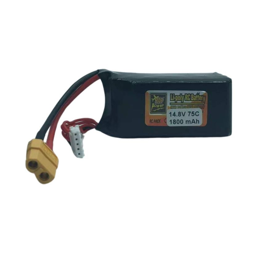 4s Li-Po Battery  75C, 1800mAh, 14.8V