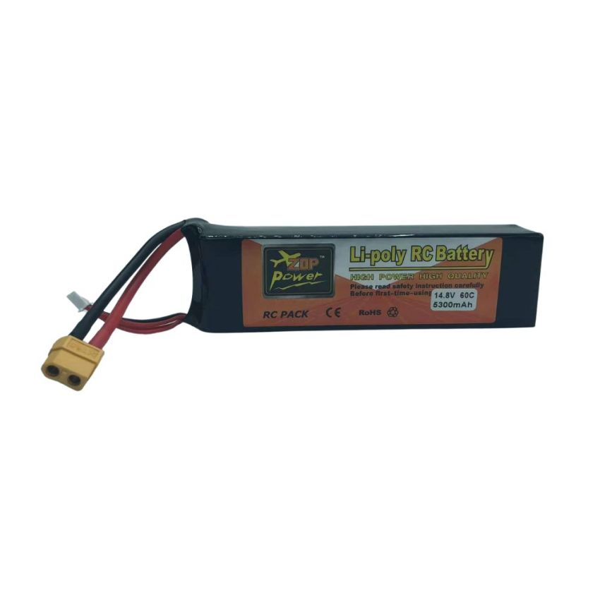 4s Li-Po Battery  60C, 5300mAh, 14.8V