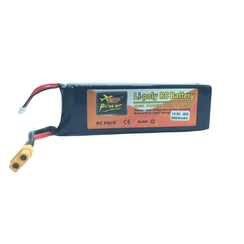 4s Li-Po Battery  45C, 5800mAh, 14.8V
