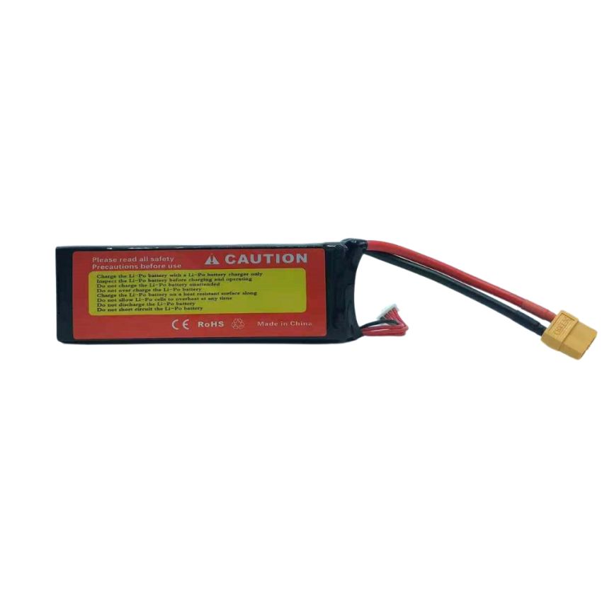 3s Li-Po Battery  25C, 3800mAh, 11.1V