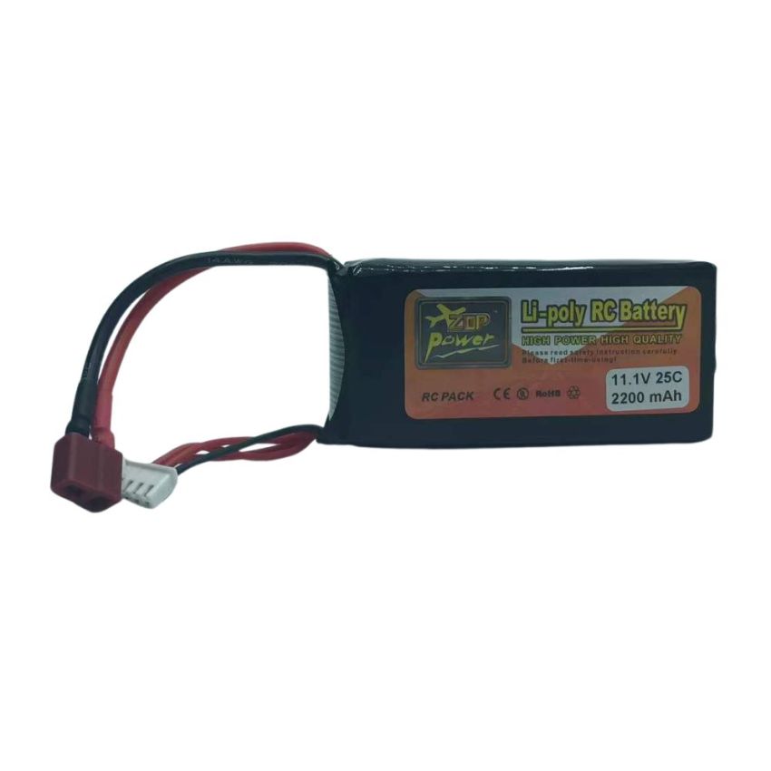 3s Li-Po Battery 25C, 2200mAh, 11.1V