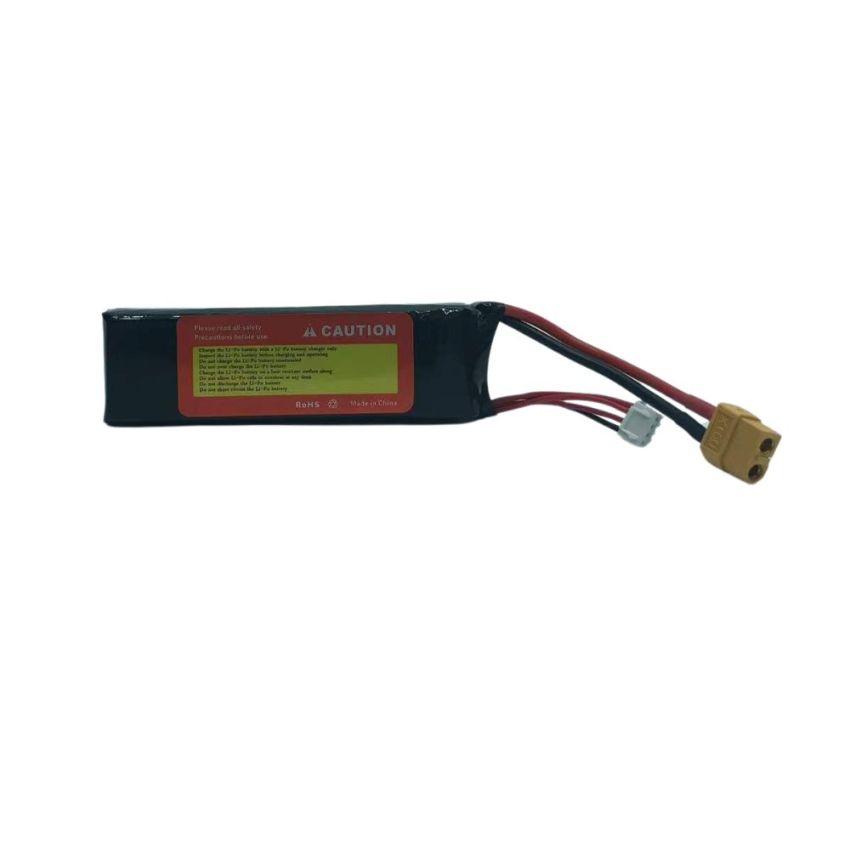3s Li-Po Battery RX/TX, 2600mAh, 11.1V