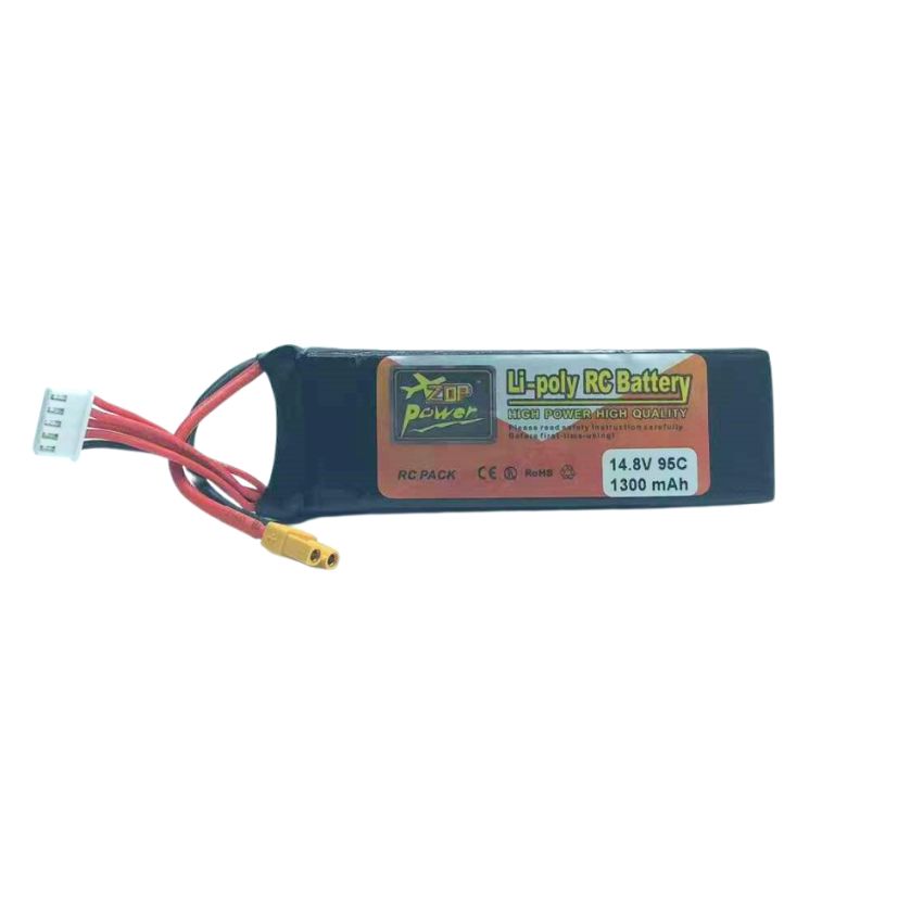 4s Li-Po Battery 95C, 1300mAh, 14.8V