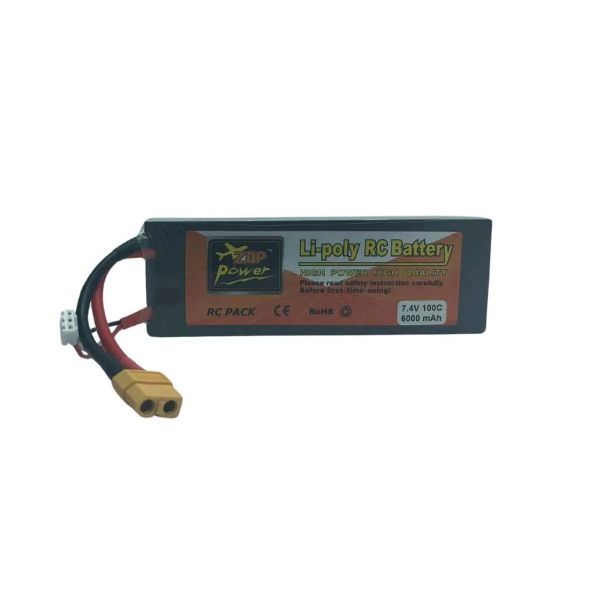 2s 6000mah 100c hardcase zop power