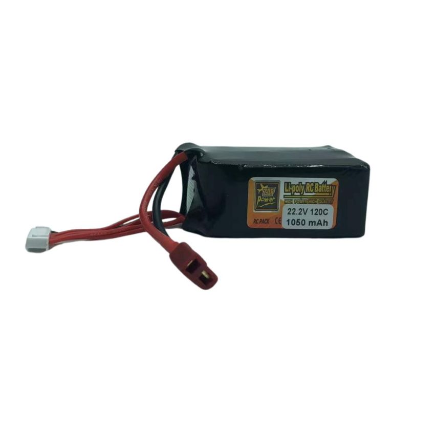 6s Li-Po Battery 120C, 1050mAh, 22.2V