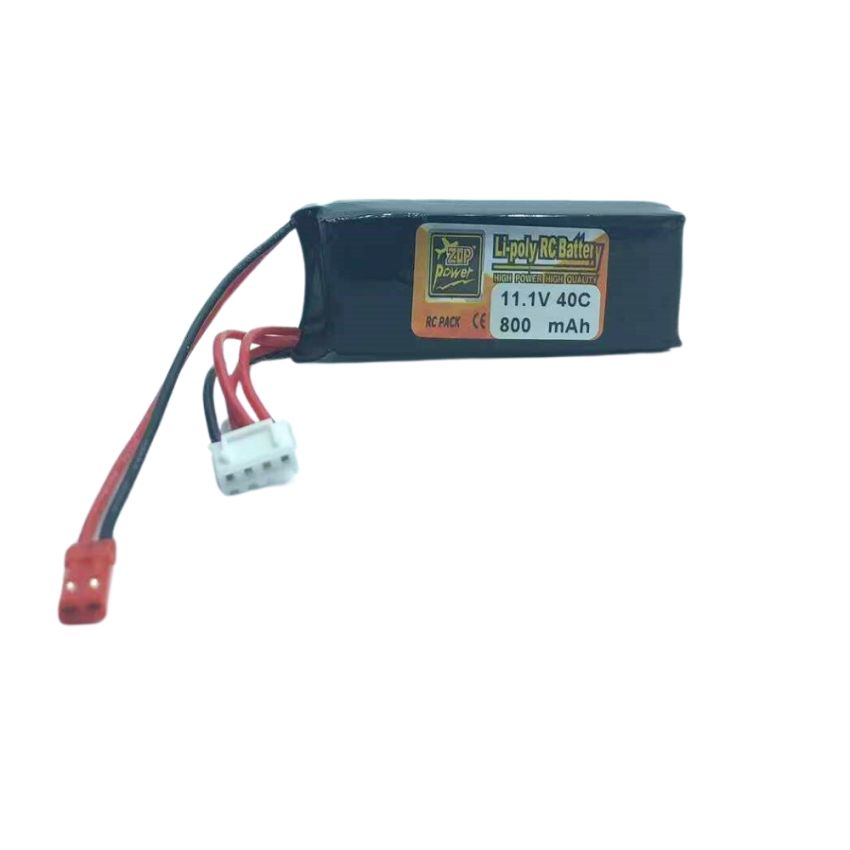 3s Li-Po Battery 40C, 800mAh, 11.1V