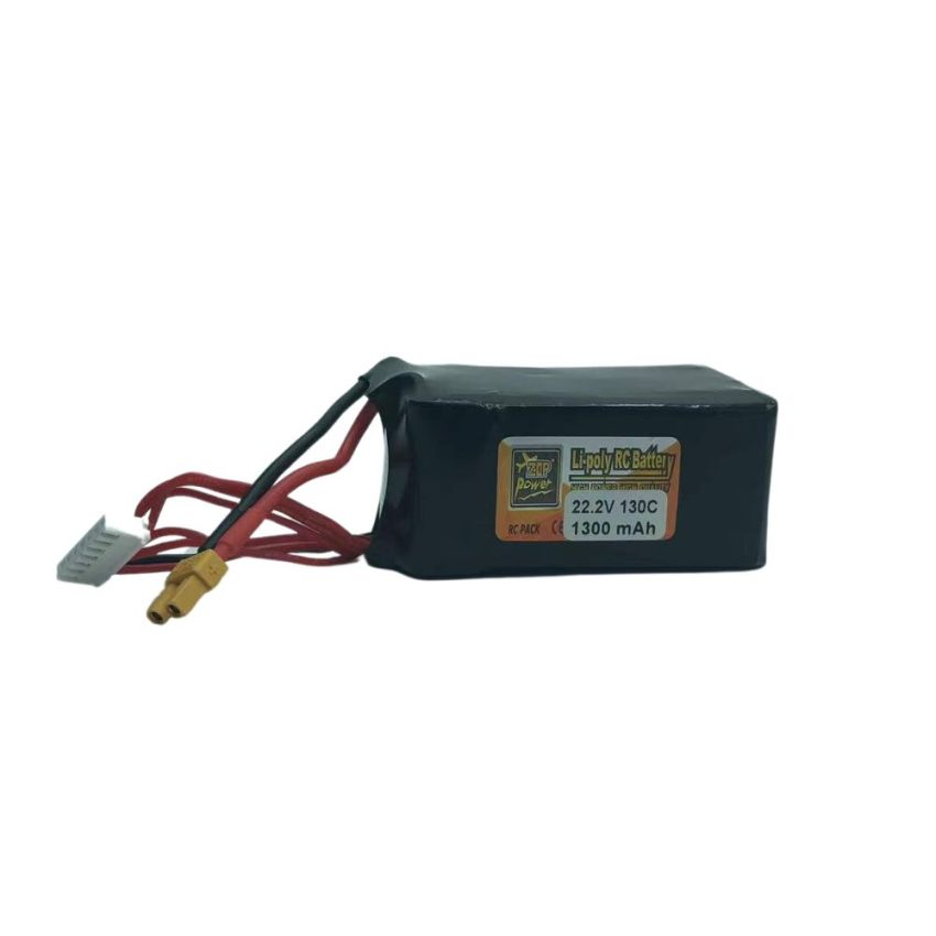 6S Li-Po Battery 130C, 1300mAh, 22.2V