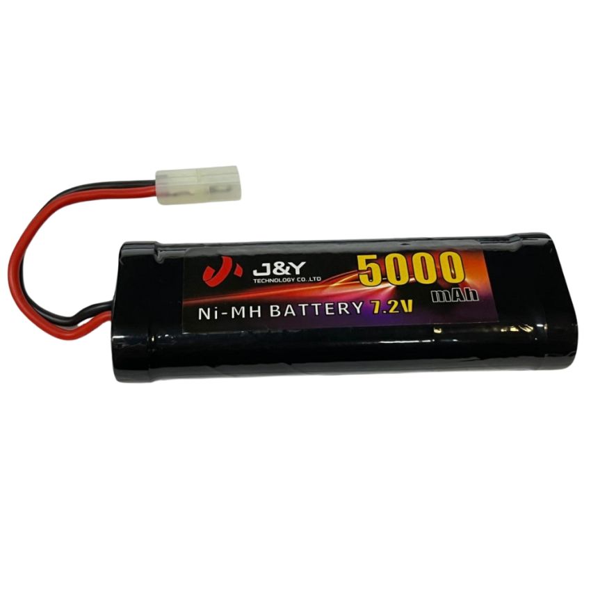J&Y Ni-MH Rechargeable Battery  - 7.2v 5000mAh -Tamiya Connector