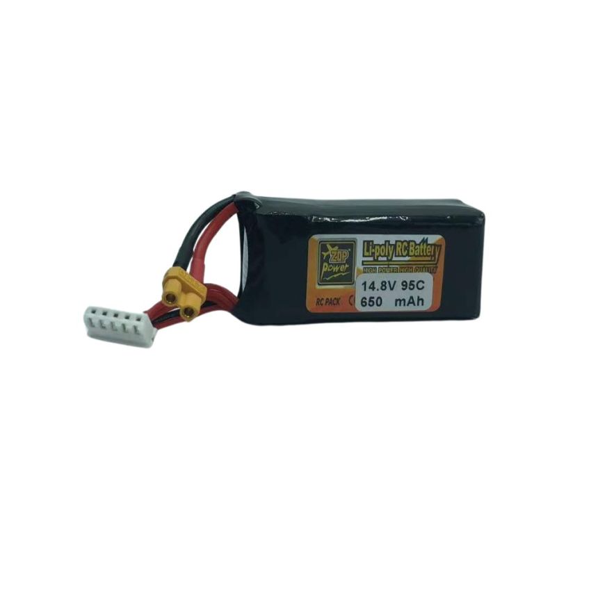4s Li-Po Battery 95C, 650mAh, 14.8V