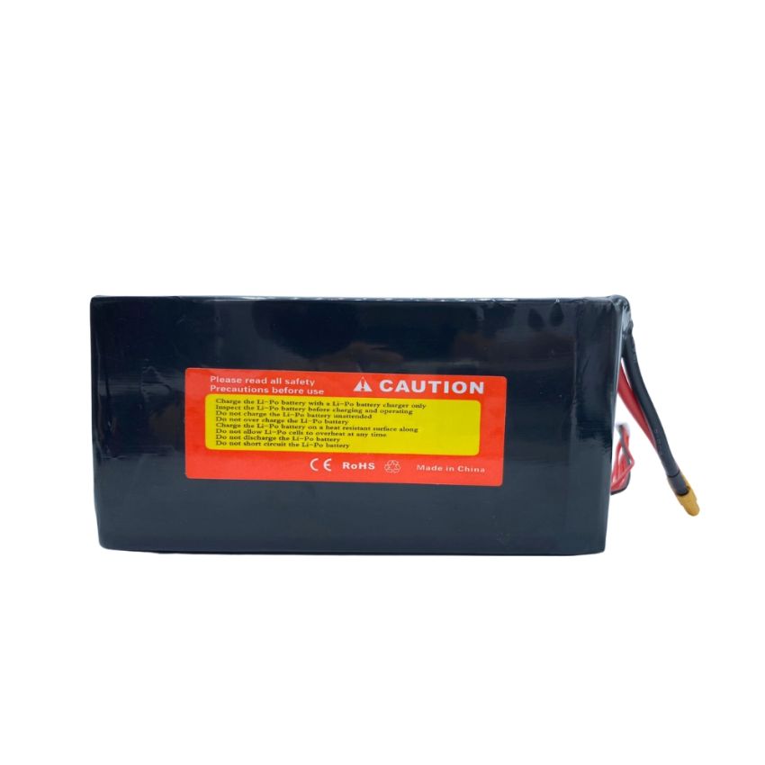 6S Li-Po Battery 25C, 22000mAh, 22.2V