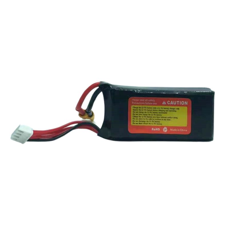 3S Li-Po Battery 75C, 650mAh, 11.1V