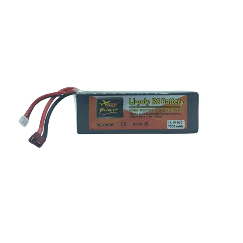 3S Li-Po Battery 60C, 7000mAh, 11.1V