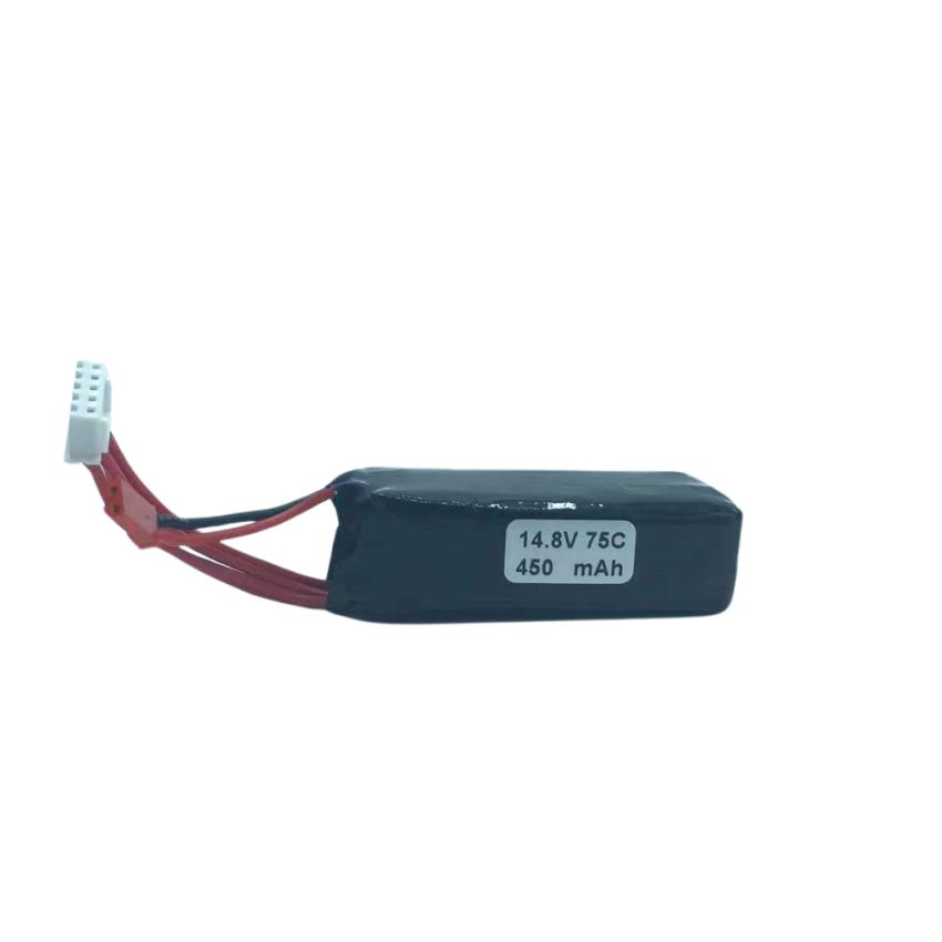 4S Li-Po Battery 75C, 450mAh, 14.8V