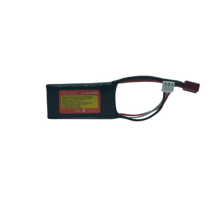 2S Li-Po Battery 75C, 650mAh, 7.4V