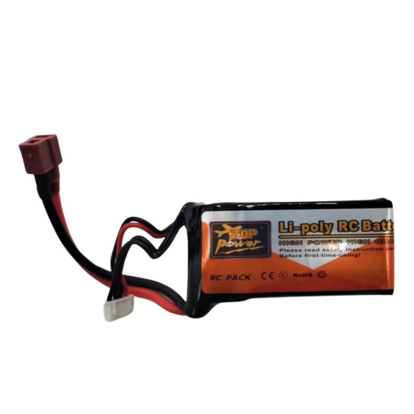 3S Li-Po Battery 95C, 1550mAh, 11.1V